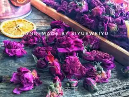 Make Rose tea step 6
