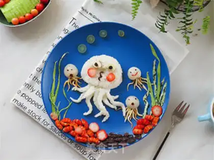 Make The octopus and the baby go on a trip step 14