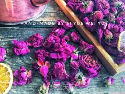 Make Rose tea step 7