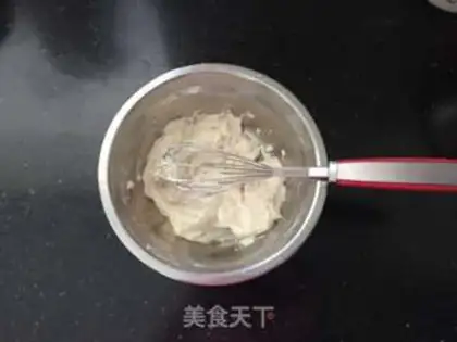 Make Pink pudding cake step 3