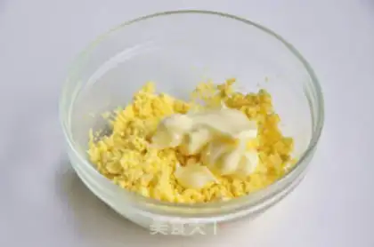Make Red sugar egg sandwich step 13