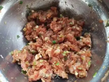 Make Pork onion rolls step 3
