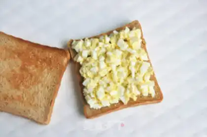 Make Red sugar egg sandwich step 16