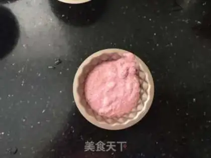 Make Pink pudding cake step 12