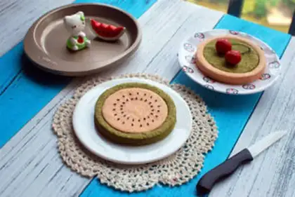 Make Watermelon cake step 10