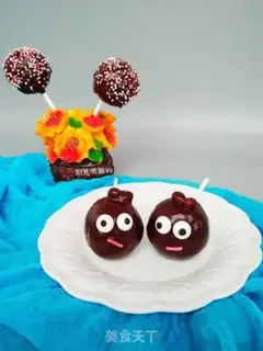 Make Bean sand and lollipop step 19