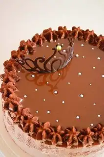 Make The crown Ganash cake step 11