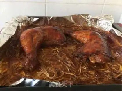 Make Roasted chicken legs step 7