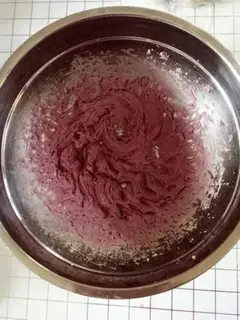Make Purple roses step 3