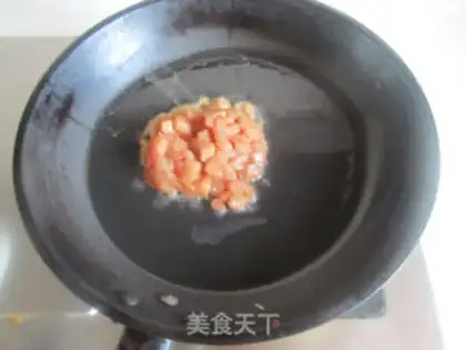 Make Soybeans with white fried meat step 4