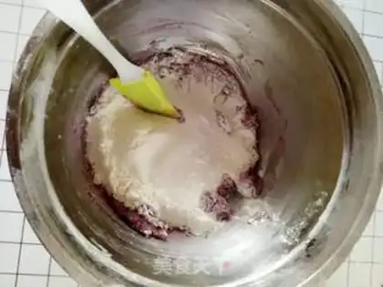 Make Purple roses step 4