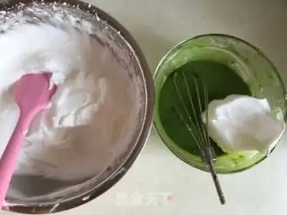 Make A spinach mud cake roll step 11