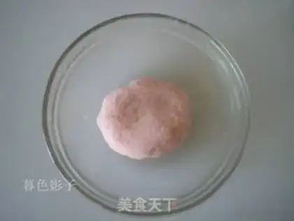 Make Pink love mooncake step 6
