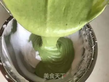 Make A spinach mud cake roll step 13