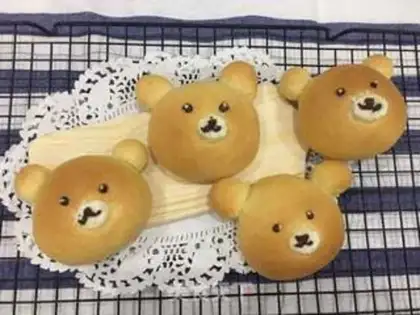 Make Little Bear Bean Bread step 17
