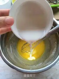 Make Mango heart mousse cake step 3
