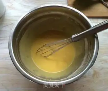 Make Mango heart mousse cake step 5