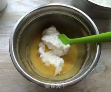 Make Mango heart mousse cake step 8