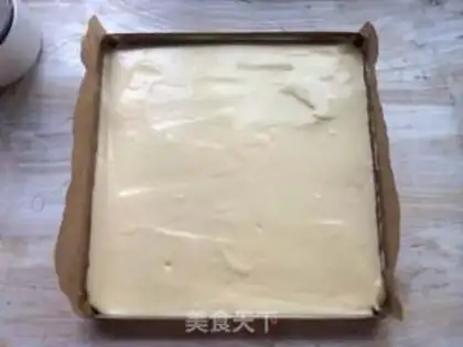Make Mango heart mousse cake step 11