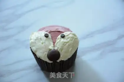 Make Foxy cupcakes step 9