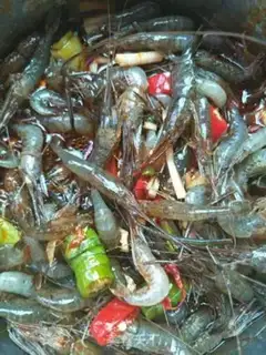 Make Drunk shrimp step 4