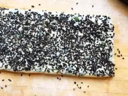 Make Black sesame celery step 11