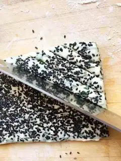 Make Black sesame celery step 12