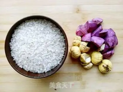 Make Potato chip congee step 0