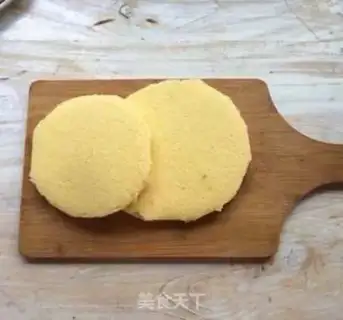 Make Mango heart mousse cake step 19
