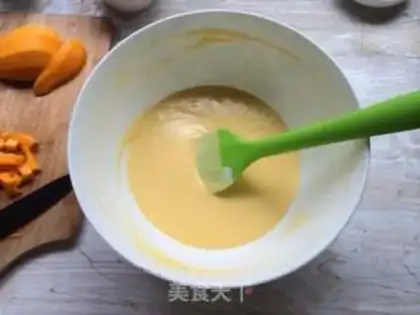 Make Mango heart mousse cake step 22