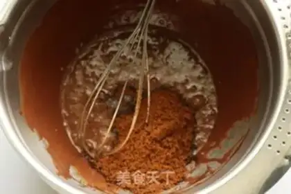 Make Chocolate marfin cake step 5