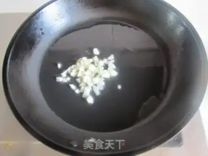 Make Garlic simulette step 1