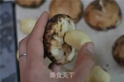 Make Corn juice mushroom bread step 14