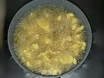 Make Sour, sweet, red fish step 3