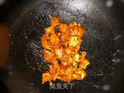 Make Sour, sweet, red fish step 5