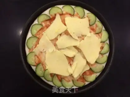 Make Ham shrimp pizza step 5