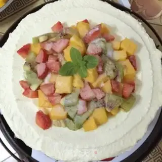 Make A fruit cake step 20