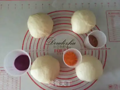 Make Four-colour toast step 3