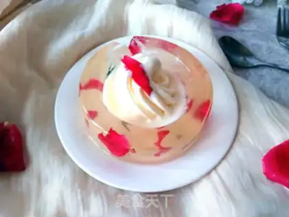 Make Crystal ice cream jelly cups step 8