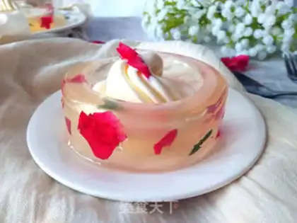Make Crystal ice cream jelly cups step 9