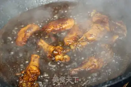 Make Red chicken wings step 5