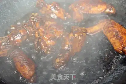 Make Red chicken wings step 6