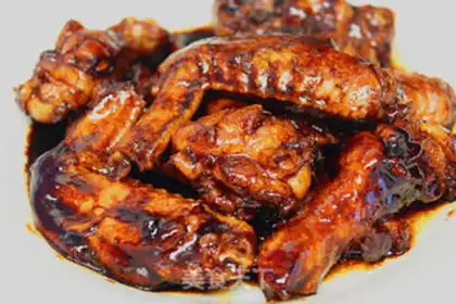 Make Red chicken wings step 7