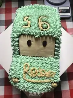 Make Car cake step 25