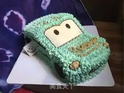 Make Car cake step 27