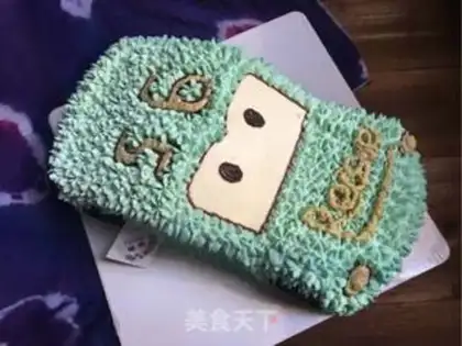 Make Car cake step 28