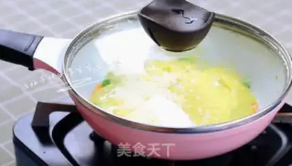 Make Vegetable cheese rice pancakes step 6
