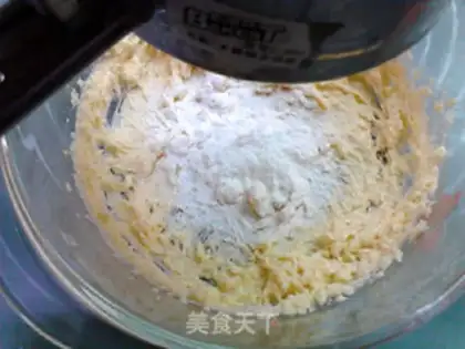 Make Tricoloured cookies step 3