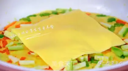 Make Vegetable cheese rice pancakes step 7