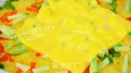 Make Vegetable cheese rice pancakes step 9